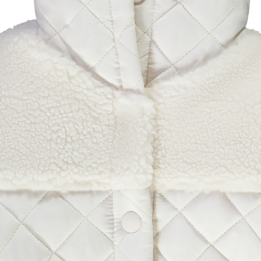 Veste en toile matelassée pour bébé fille 