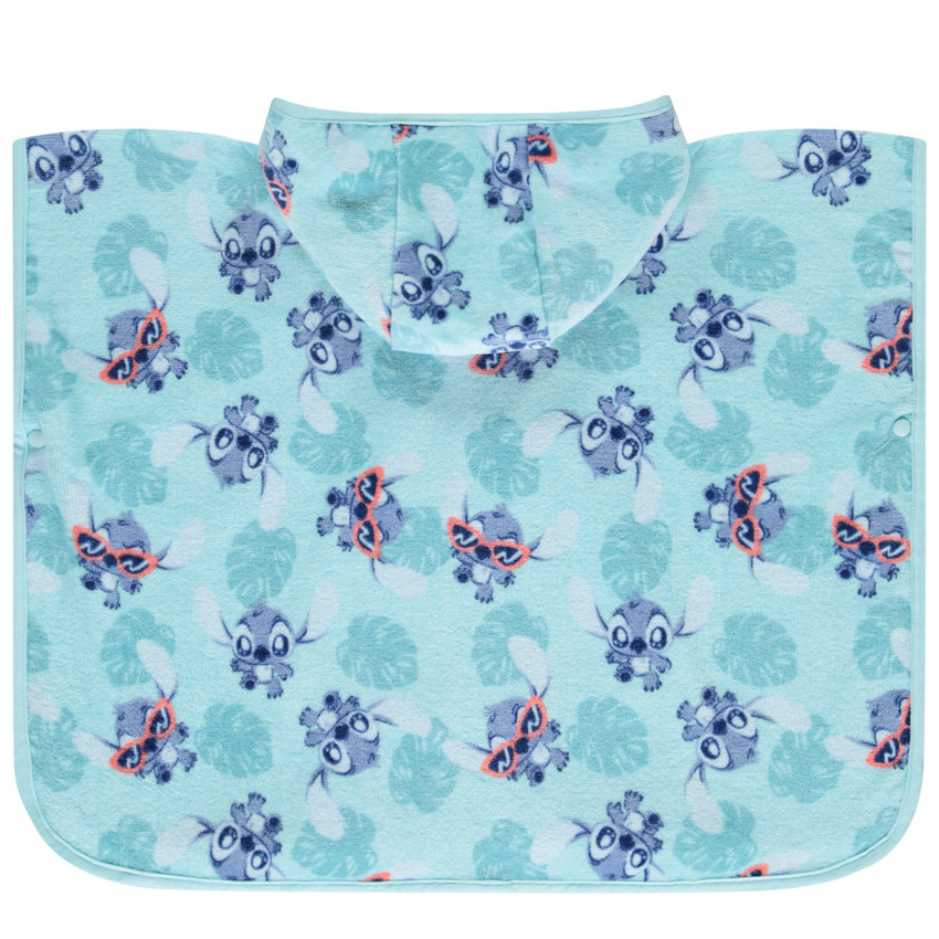 Cape de bain imprimé Stitch Disney pour bébé  