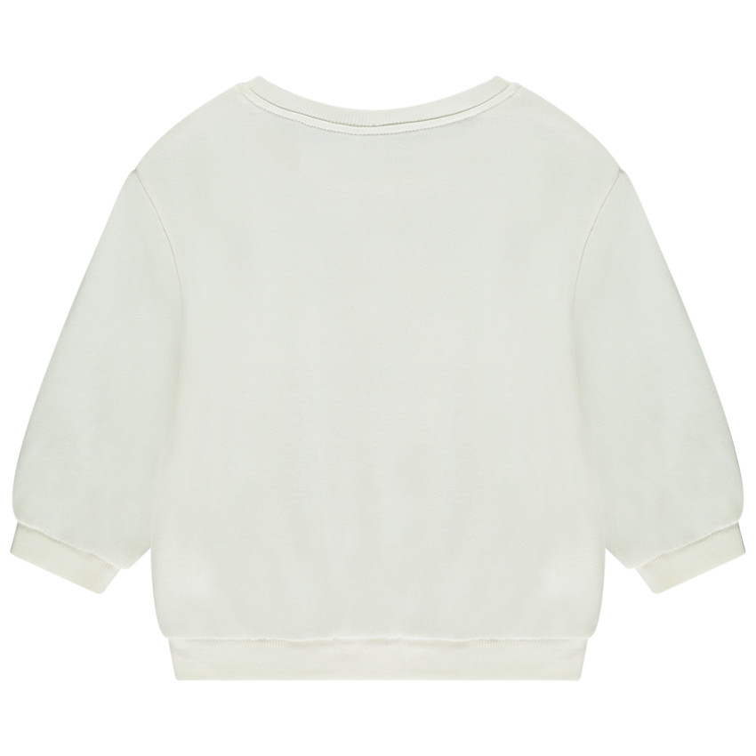 Sweat molleton oversize printé pour bébé fille 