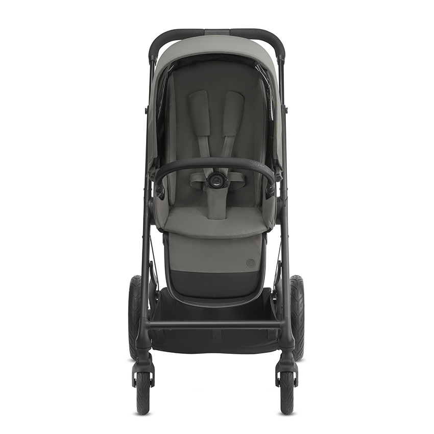 Poussette Talos S Lux - Châssis Black - Siège Soho Grey 