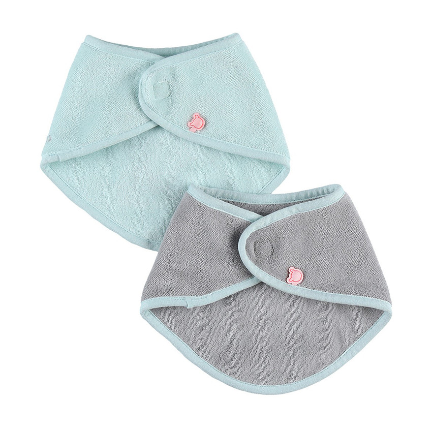 Lot de 2 bavoirs bandana - Anna & Milo 