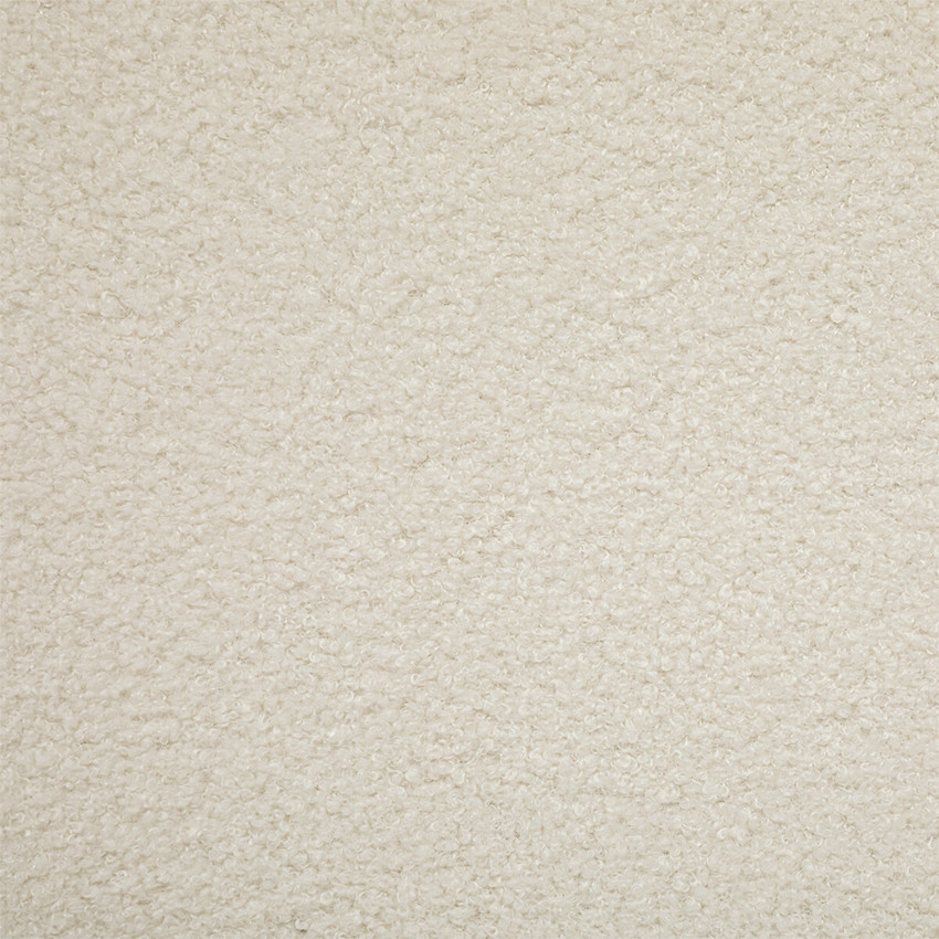 Rocking-chair effet bouclettes Olmeto blanc 