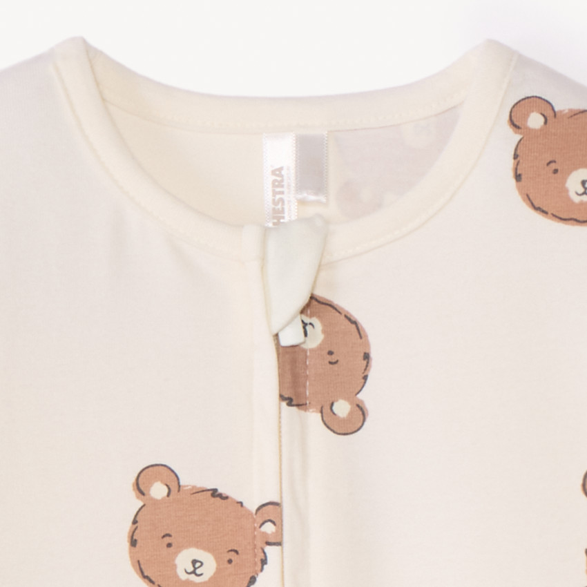 Dors-bien évolutif imprimé oursons pour bébé 