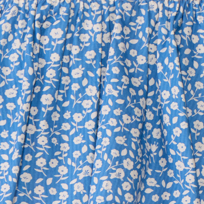 Robe body manches longues effet 2 en 1 fleurie pour bébé fille 