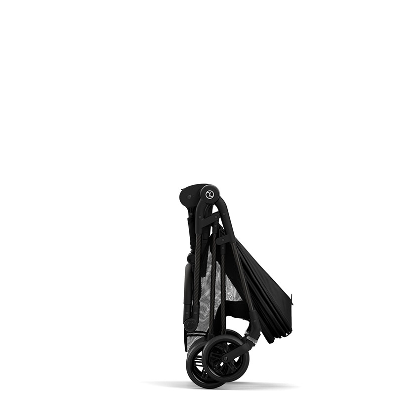 Poussette Melio 2 - Châssis Carbone / Siège Deep Black 