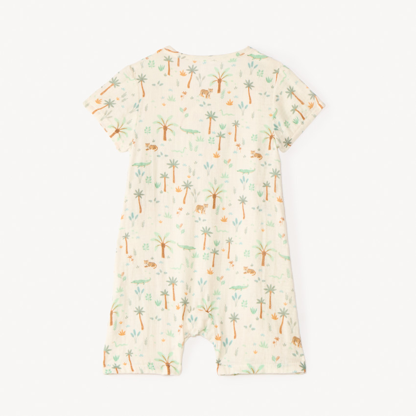 Combinaison courte ouverture kimono pour bébé garçon 