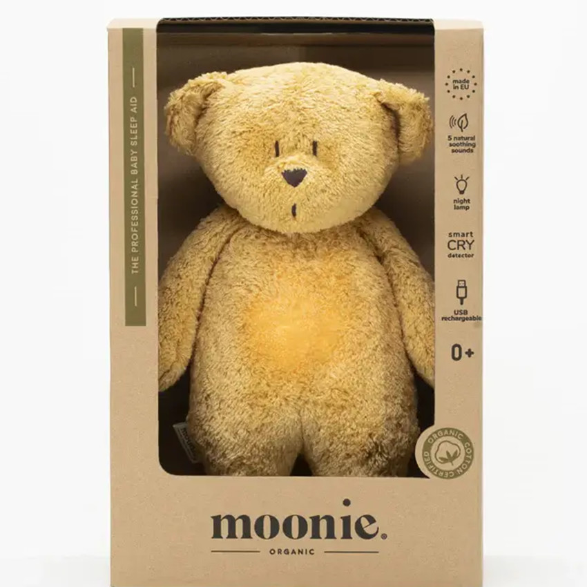 Veilleuse ourson Son & Lumière Capuccino 