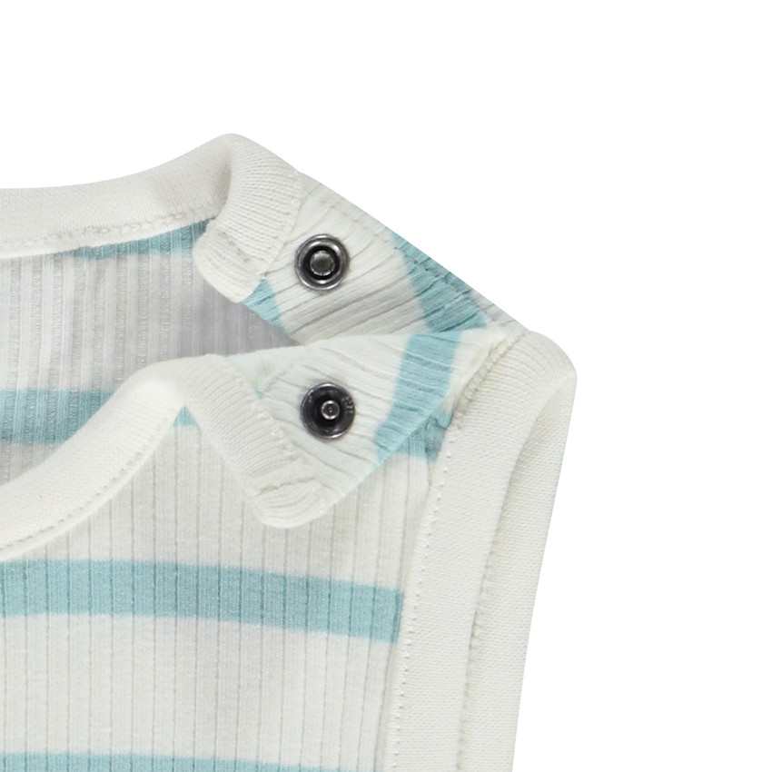 Débardeur en jersey à rayures print palmiers pour bébé garçon 