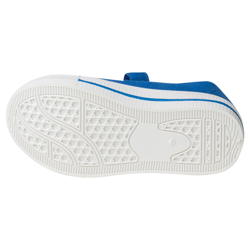 Baskets basses en toile à scratchs du 24 au 27 