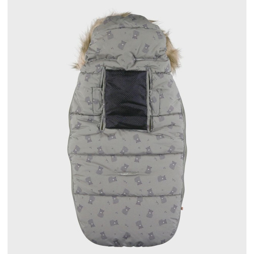 Chancelière déperlante 80x50cm Khaki 