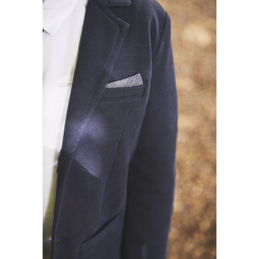 Veste de cérémonie en maille piquée pour garçon 