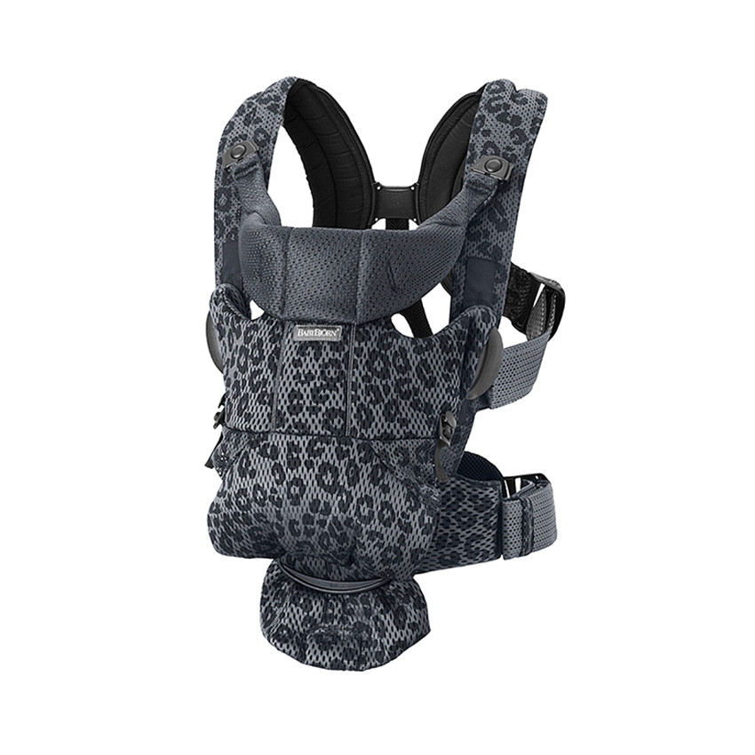 Porte-bébé MOVE 3D Mesh - Anthracite/Léopard 