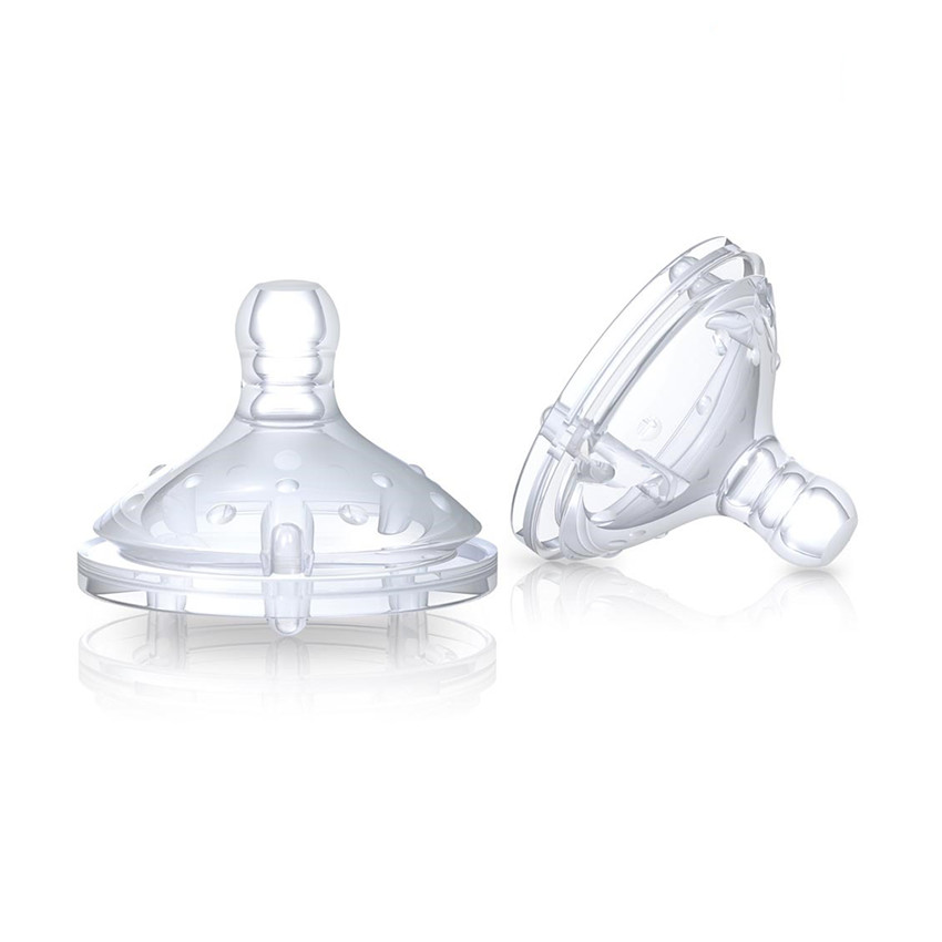 Lot de 2 tétines de remplacement SoftFlex débit lent 0m+ 