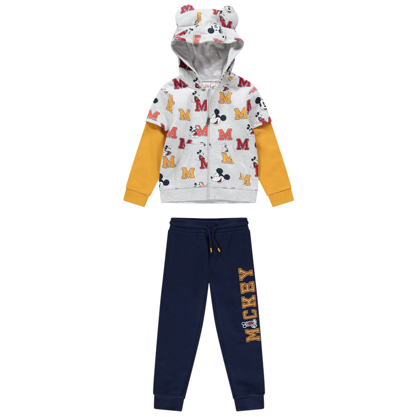 Jogging en molleton motif Mickey Disney all-over 