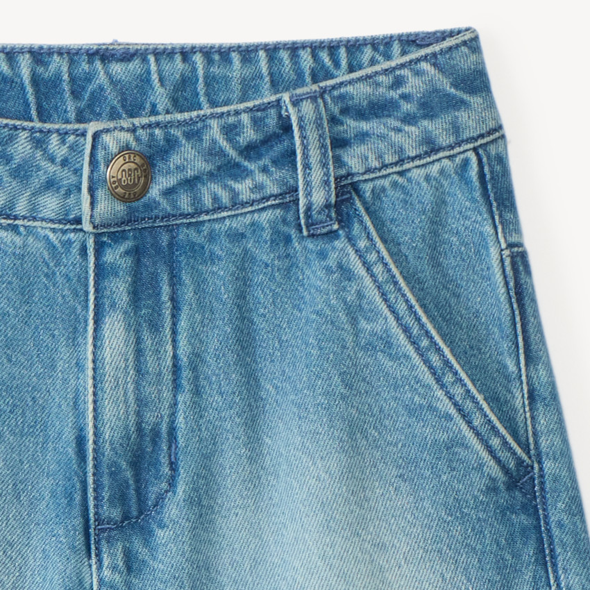 Bermuda skater en denim pour garçon 