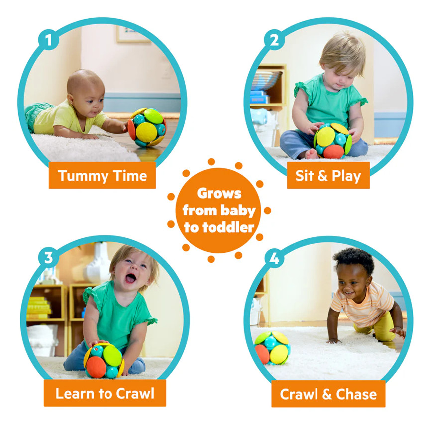 Balle d'activités - Wobble Bobble 