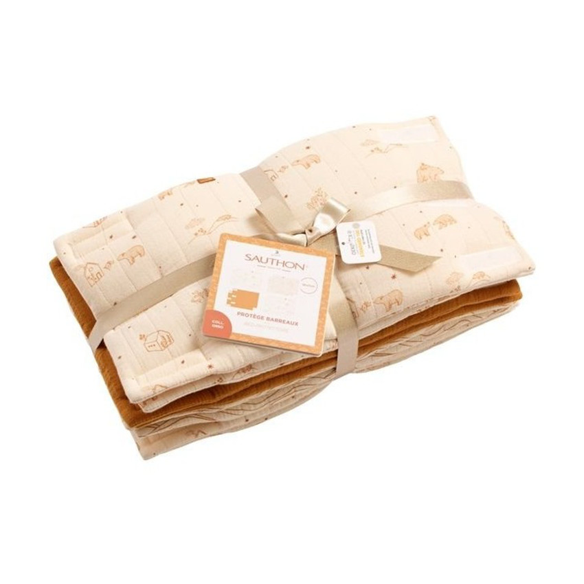 Lot de 8 protections de barreaux velcro Orsino 