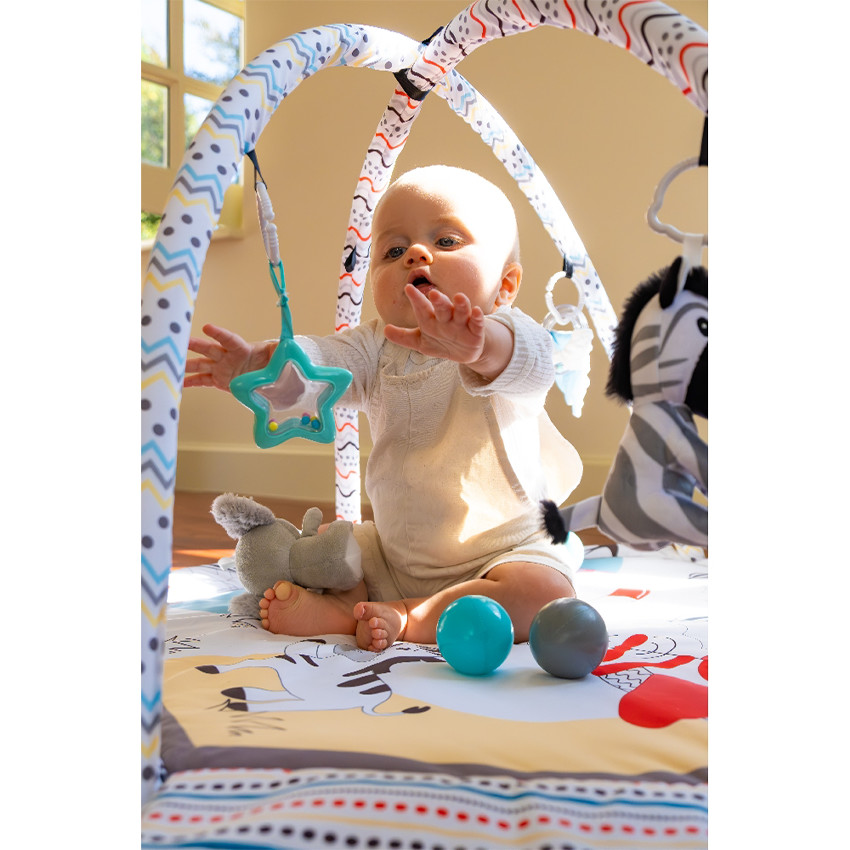 Tapis d'éveil & d'activité avec balles Expédition Nocture 