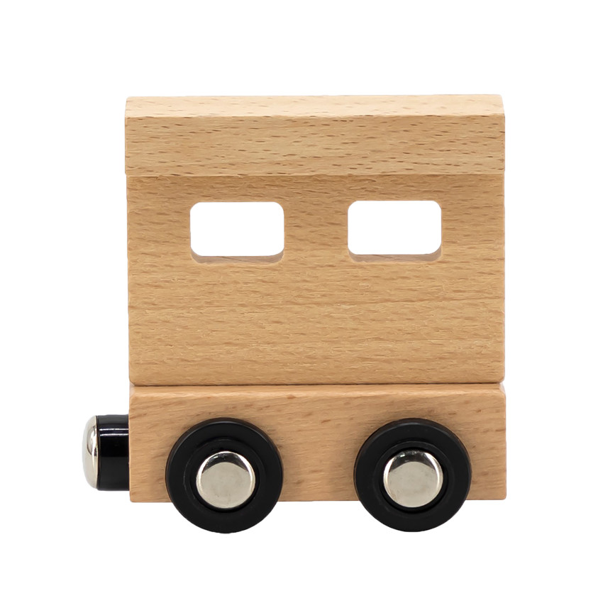 Wagon de train en bois 