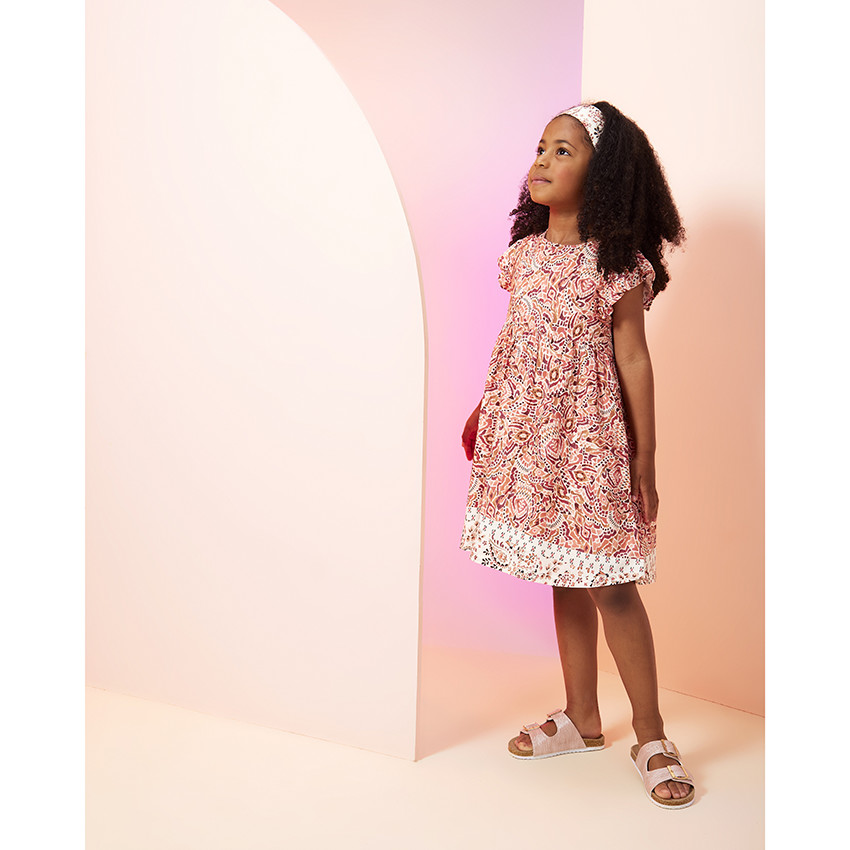 Lot de 2 bandeaux à nouer imprimés bohèmes pour fille 