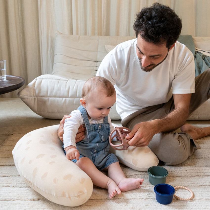 Coussin de grossesse & d'aillaitement Twisty 2-en-1 Sweety Cream  