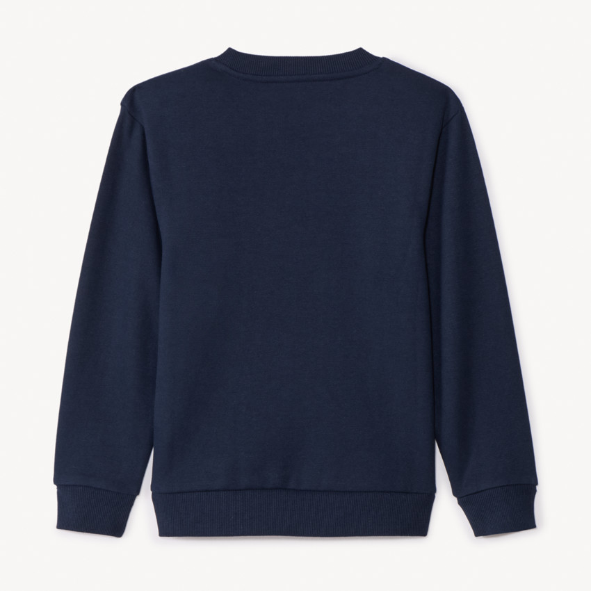 Sweat en molleton uni pour garçon 