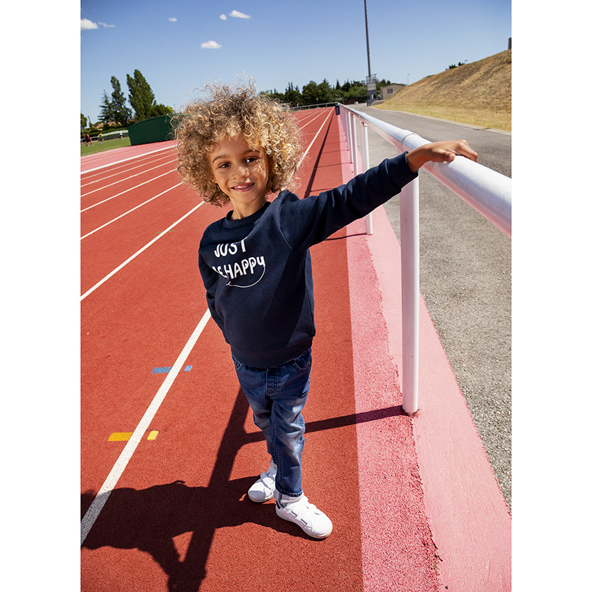 Jean slim délavé pour enfant garçon 