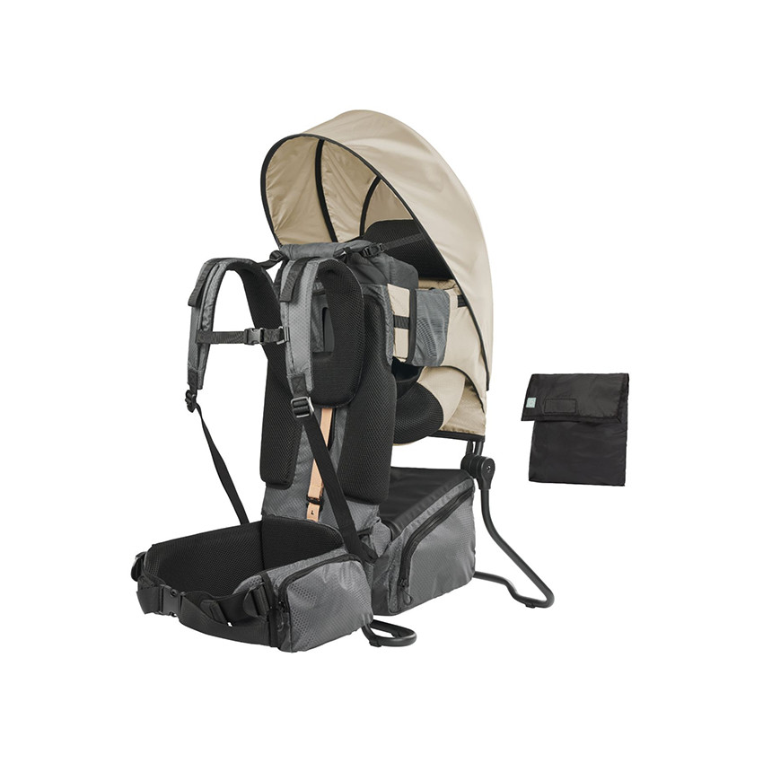 Porte bébé dorsal Moov Hike+ avec housse de pluie - Dune