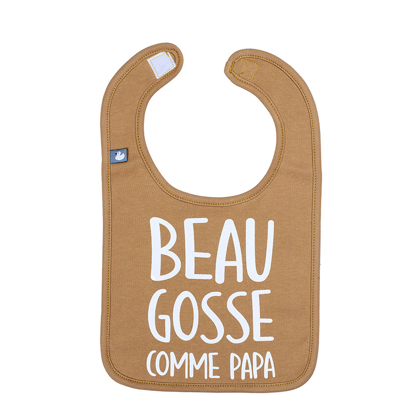 Bavoir "Beau gosse comme papa" 
