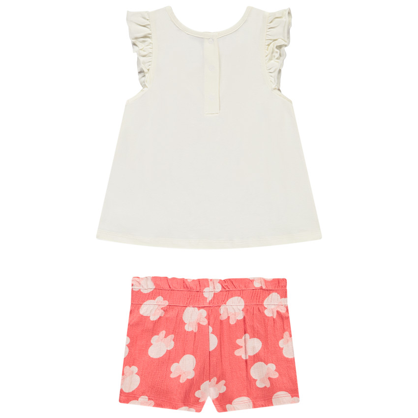Ensemble débardeur + short fantaisie Minnie Disney pour bébé fille  