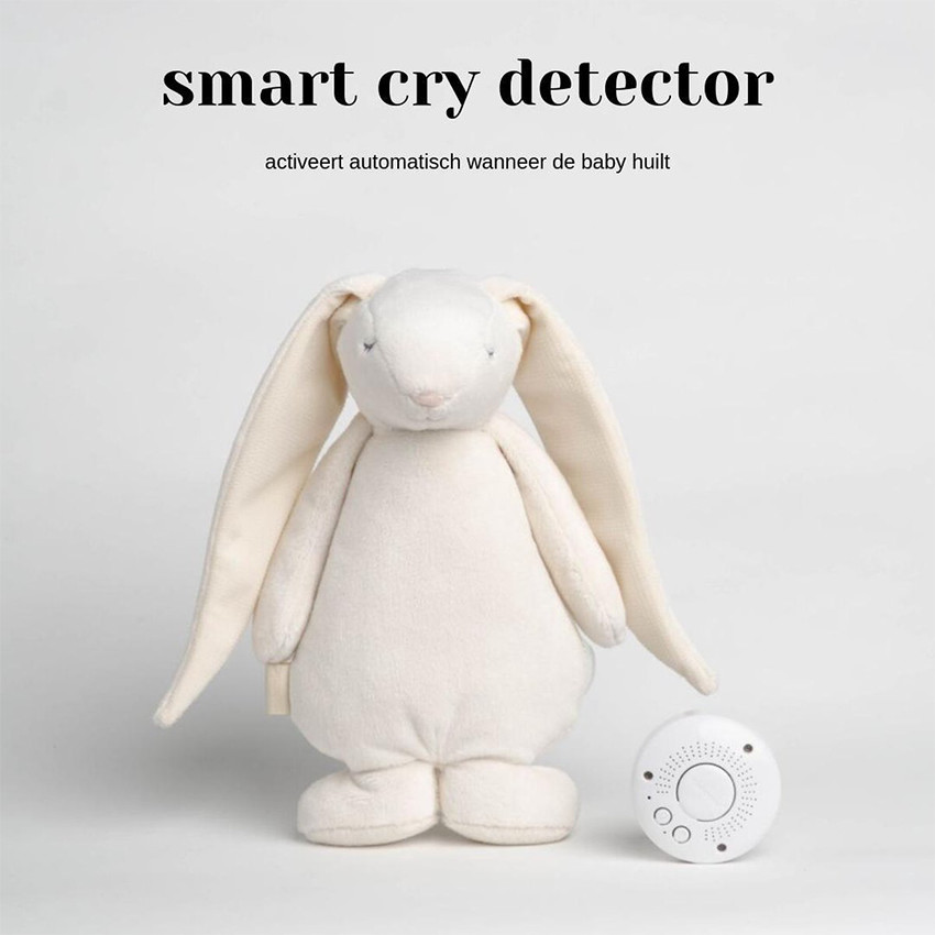 Doudou veilleuse Son & Lumière Gris 