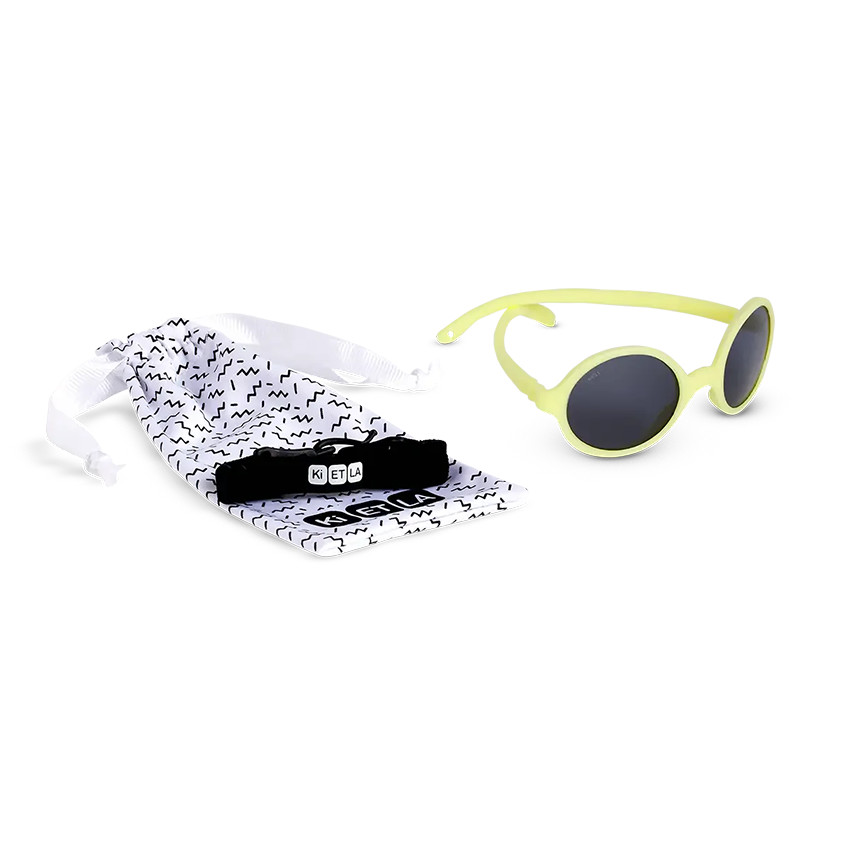 Lunettes de soleil incassables Rozz 1-2 ans lemonade 