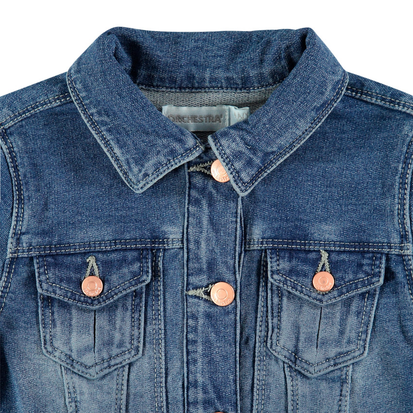 Veste en molleton effet used à poches Main Veste en molleton effet used à poches