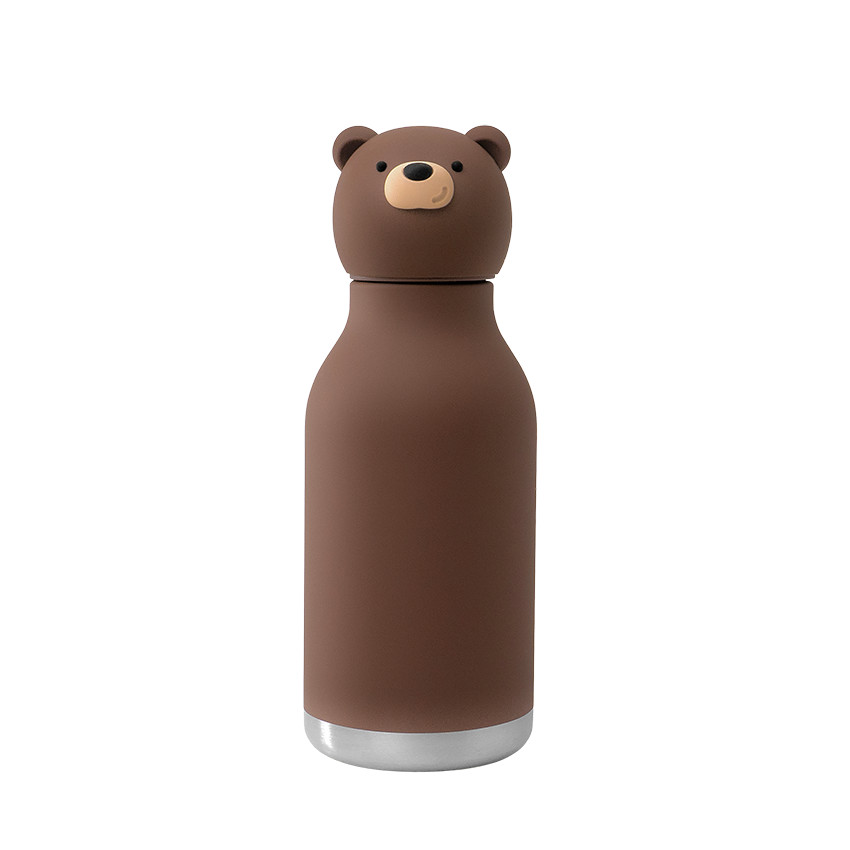 Gourde bestie ours brun 460ml 