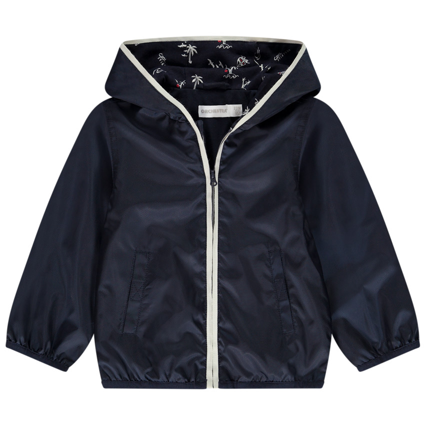 Coupe-vent avec 50% de polyester recyclé pour bébé garçon 