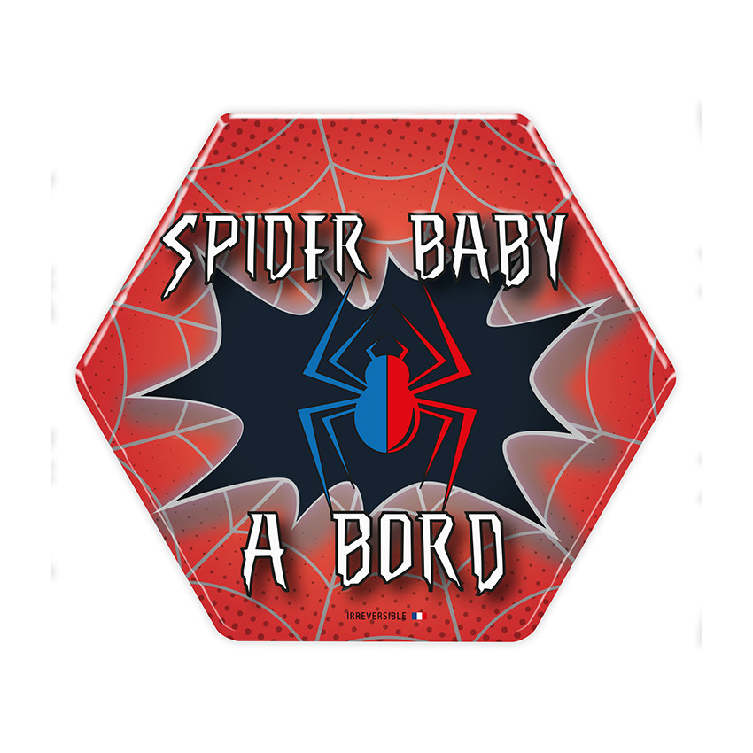 Adhésif de voiture bébé à bord Spider Baby
