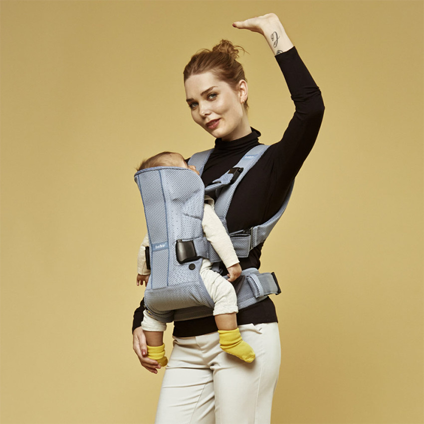 Porte-bébé One Air Mesh collection Be You - Bleu Crépuscule 