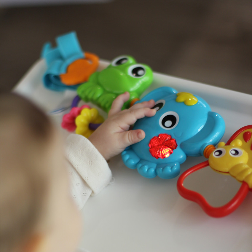 Arche d'activités musicale - Travel Trio Musical Pram Tie 