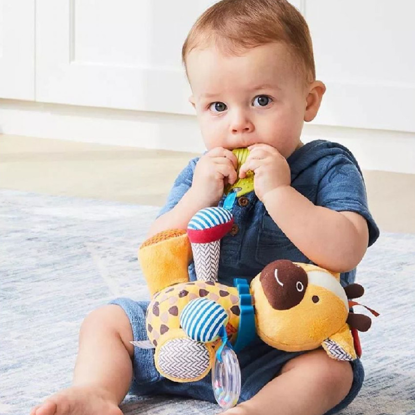 PELUCHE ACTIVITE BUDDIES GIRAFE 