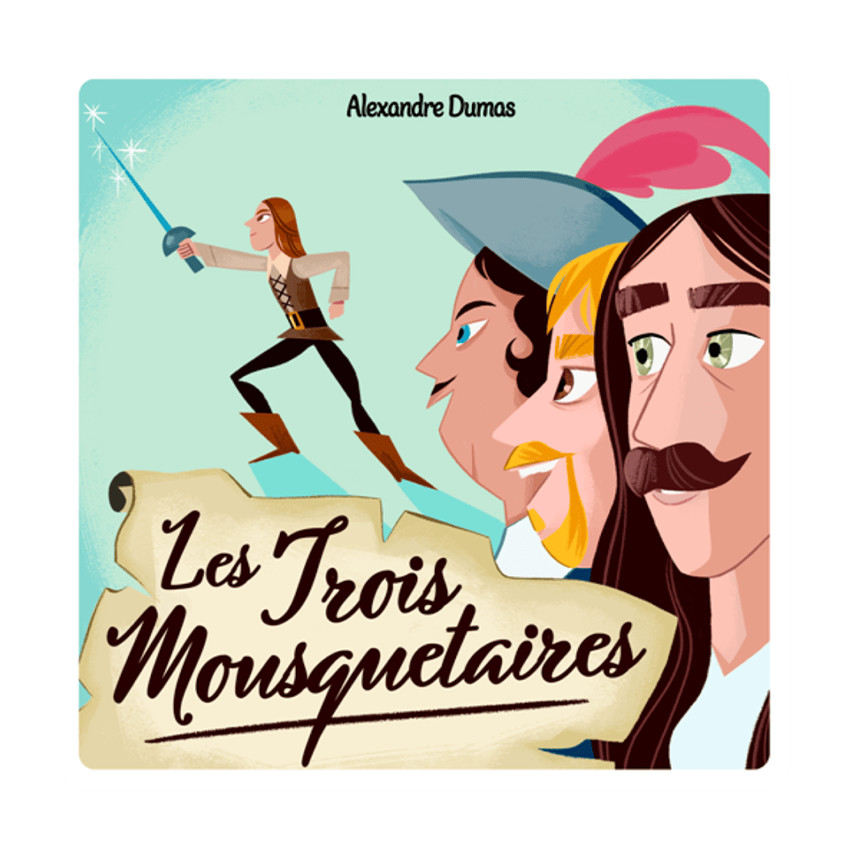 Livre audio pour Fabrique à Histoires "Les Trois Mousquetaires" 
