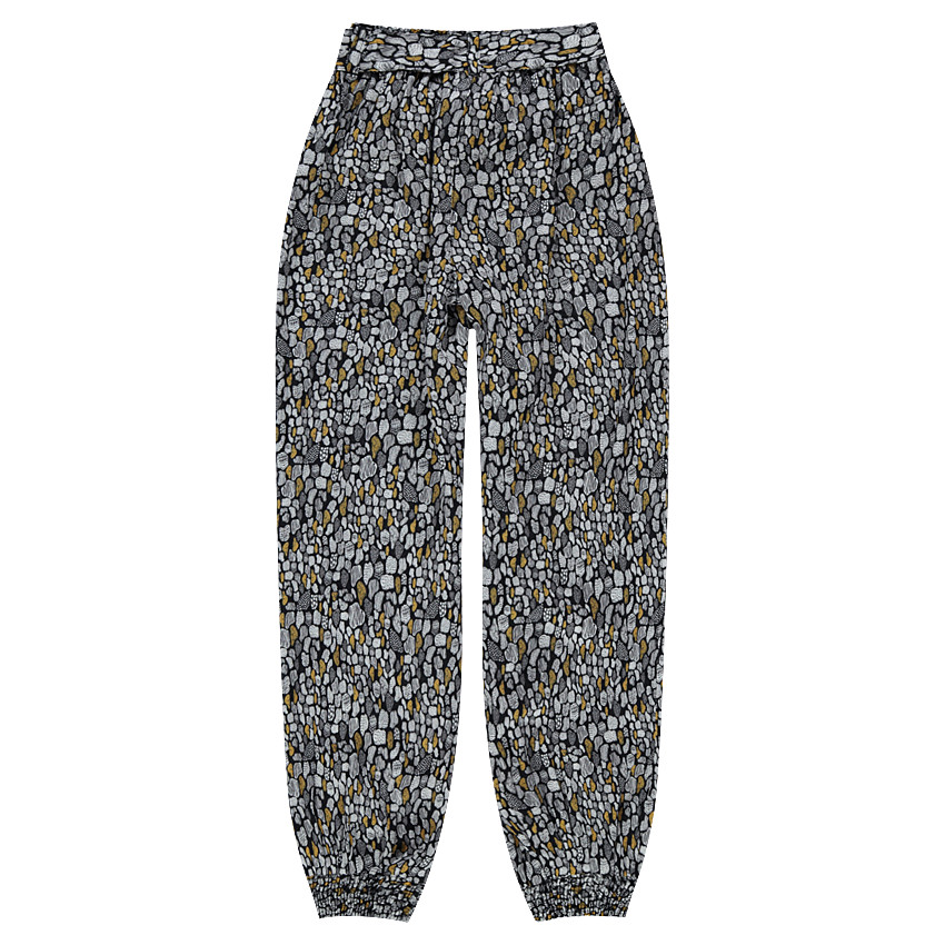 Junior - Pantalon fluide avec imprimé inspiration wax all-over 