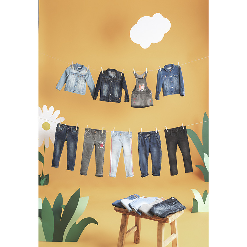 Jean slim effet used et crinkle 