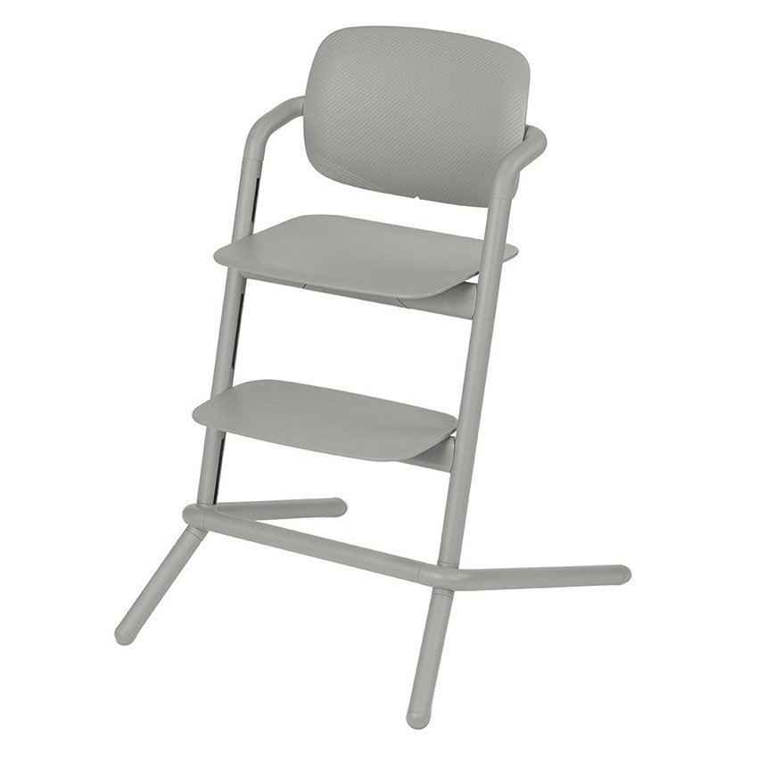 Chaise haute évolutive Lemo – Storm Grey 