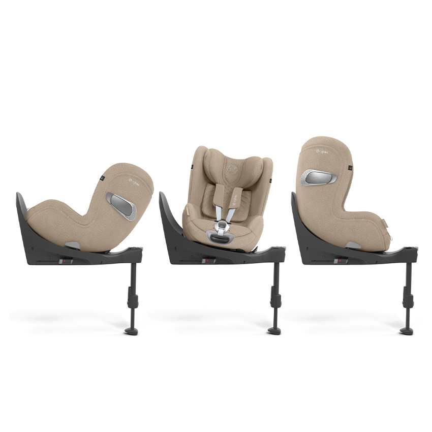 Siège-auto Sirona T i-Size tissu Plus cozy beige - Beige (Cybex) - Image 1