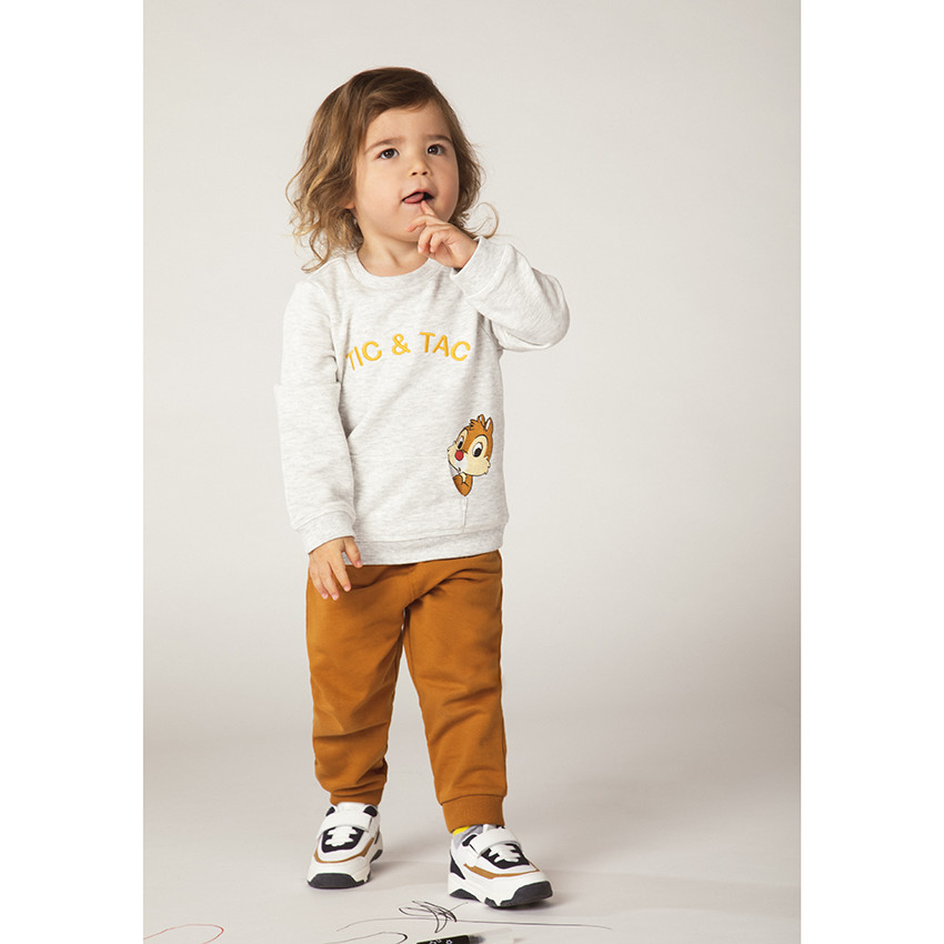 Sweat en molleton print Tic et Tac Disney pour bébé garçon 
