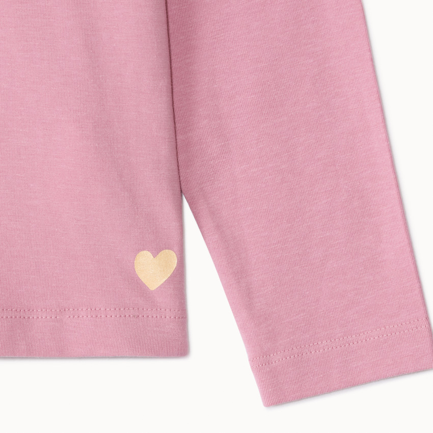 Lot de 3 t-shirts manches longues unis pour fille  