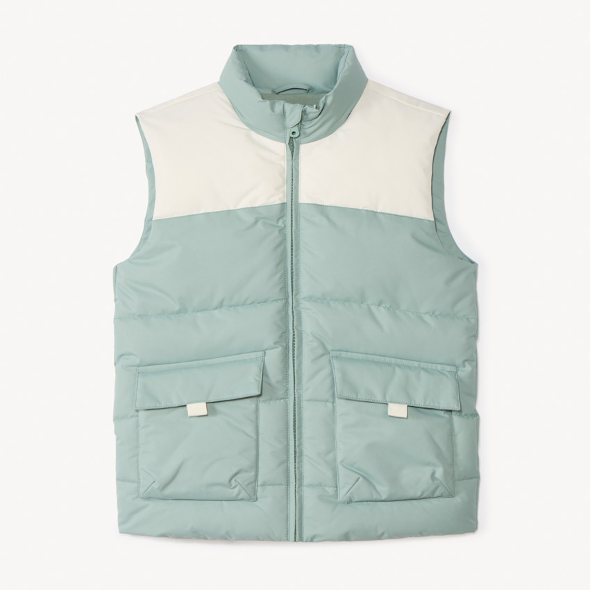 Doudoune sans manches effet color block pour garçon