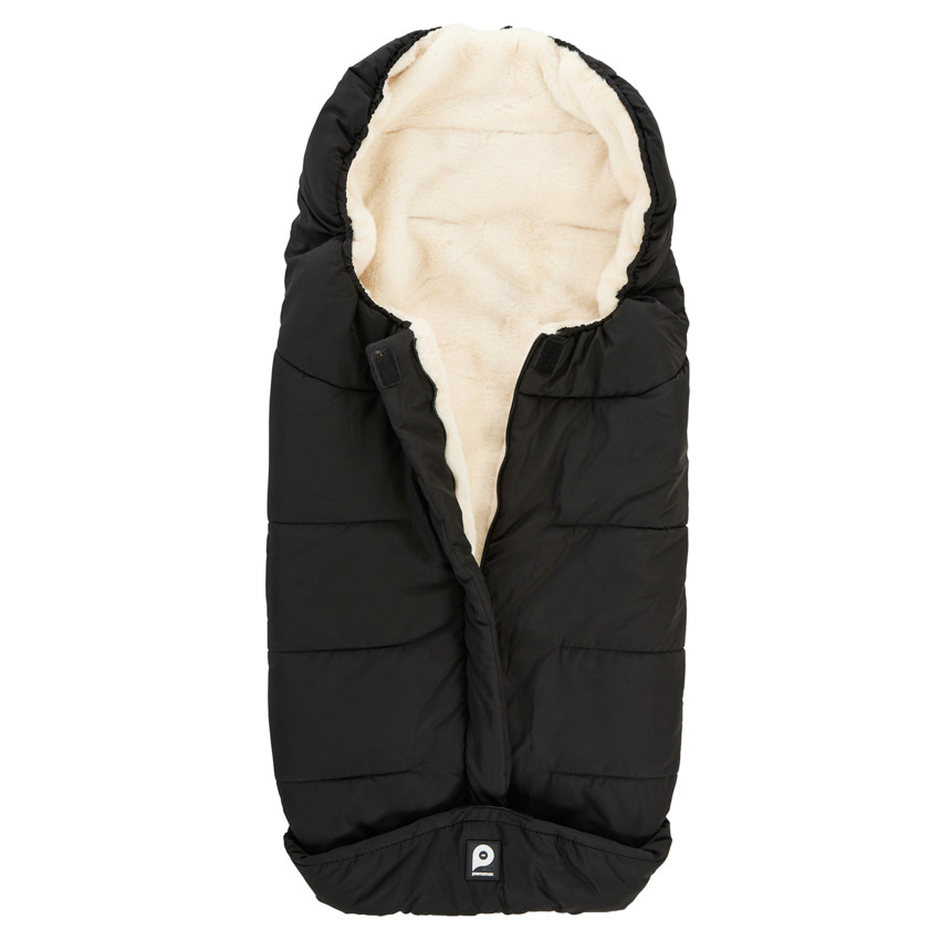 Chancelière pour poussette Noir/Beige 