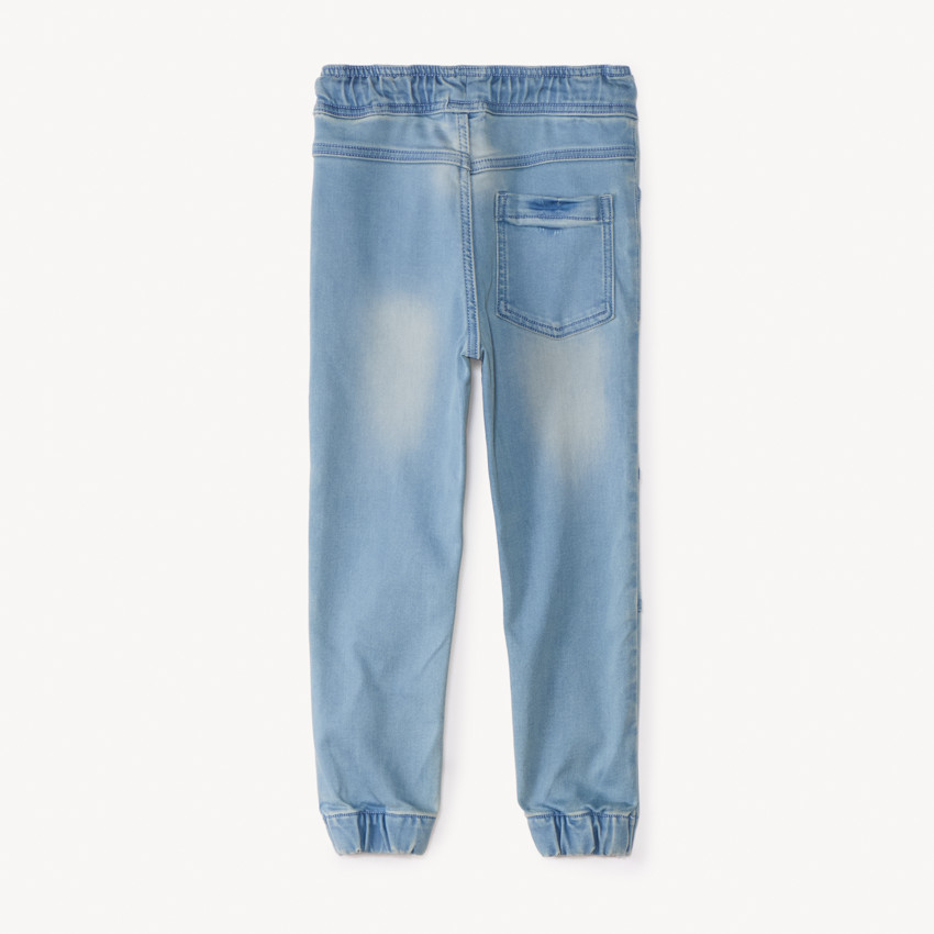 Jean jogger effet délavé pour garçon 