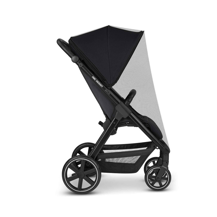 Moustiquaire universel pour poussette black 